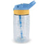 Manchester City FC Junior Water Bottle LKT Sport Vibrant light blue kids water bottleWith a white City crest and fun icon designWith a screw top lid and a closable drinking spoutOfficial licensed productApprox 480ml (17oz)Approx 17cm tall, 7cm in diameter