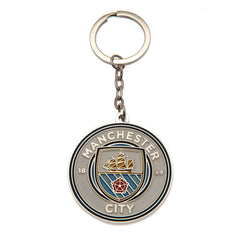 Manchester City FC Keyring & Badge Set LKT Sport Football>Premier League>Manchester City FC Keychains