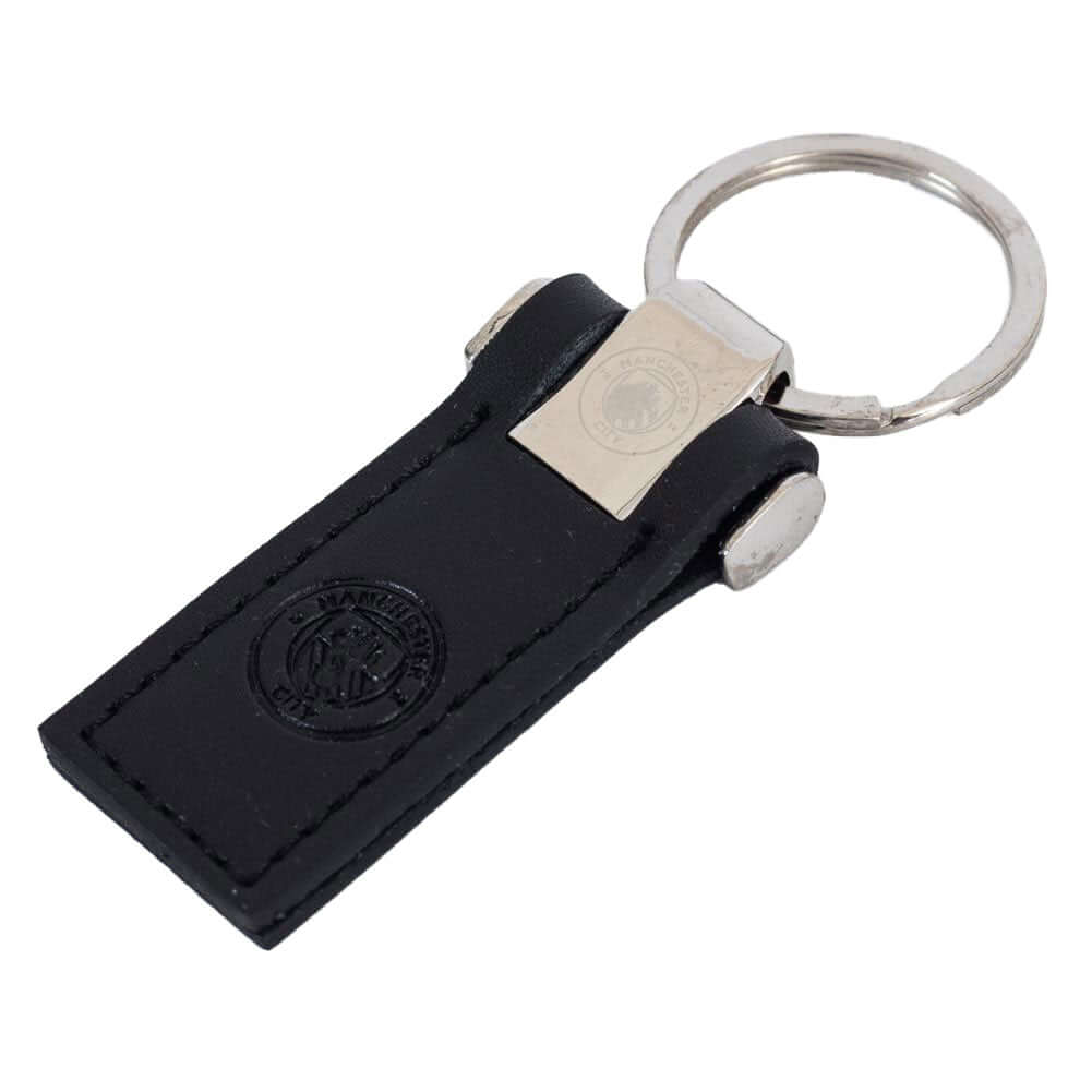 Manchester City FC Leather key Fob LKT Sport Football>Premier League>Manchester City FC Keychains