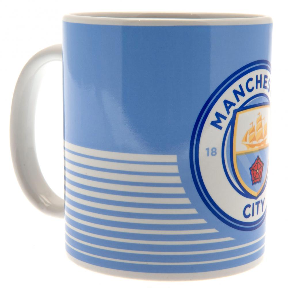 Manchester City FC Linea Mug LKT Sport Football>Premier League>Manchester City FC Mugs
