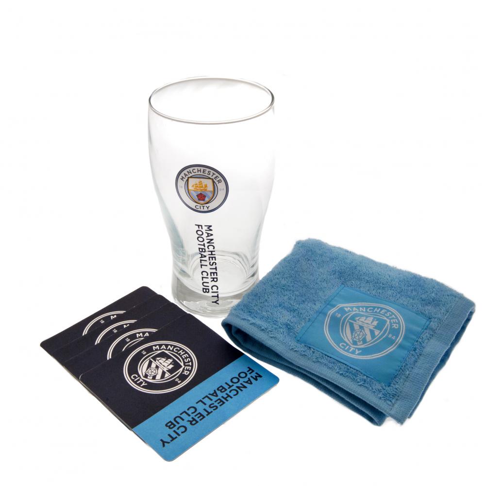 Manchester City FC Mini Bar Set LKT Sport Football>Premier League>Manchester City FC Cocktail & Barware Tool Sets