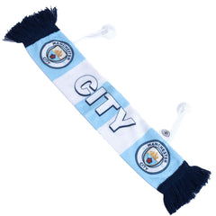 Manchester City FC Mini Car Bar Scarf LKT Sport Football>Premier League>Manchester City FC Sports Fan Accessories