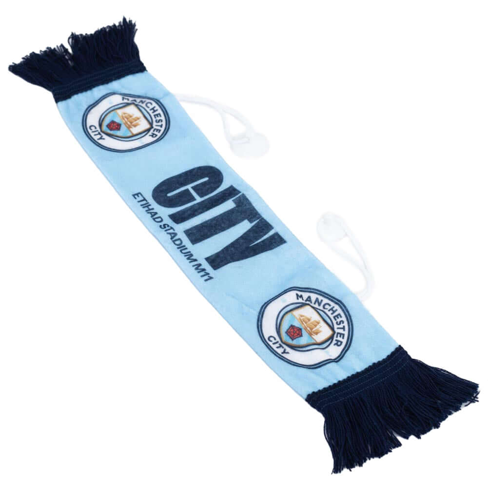 Manchester City FC Mini Car Scarf LKT Sport Football>Premier League>Manchester City FC Scarves