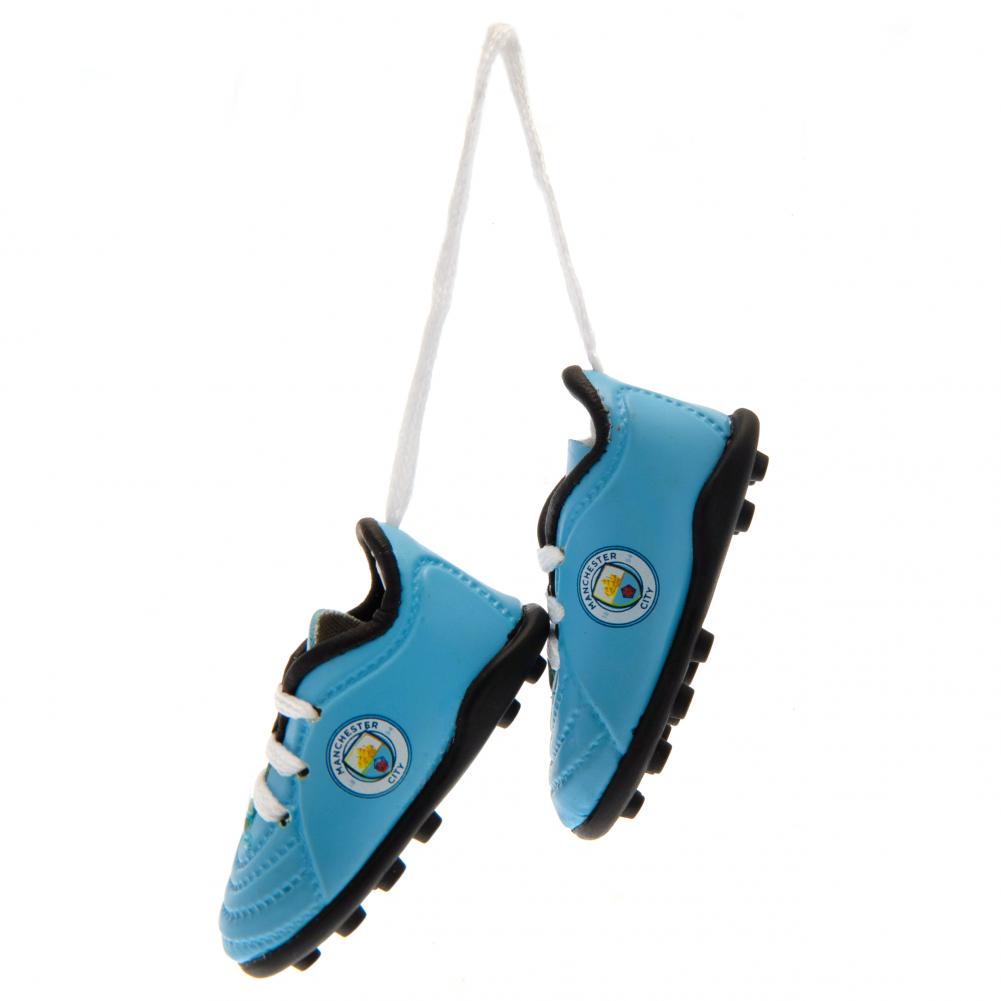 Manchester City FC Mini Football Boots LKT Sport Football>Premier League>Manchester City FC Sports Fan Accessories