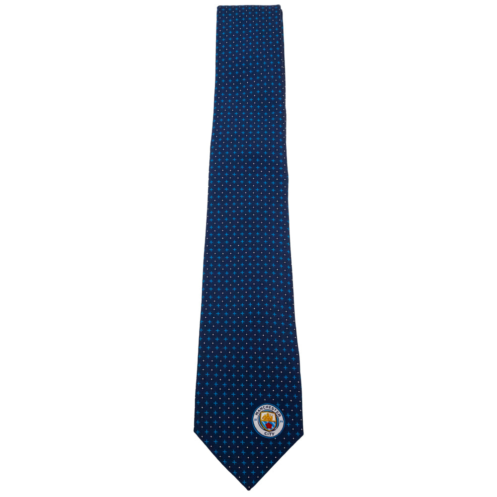 Manchester City FC Navy Blue Tie LKT Sport Football>Premier League>Manchester City FC Neckties