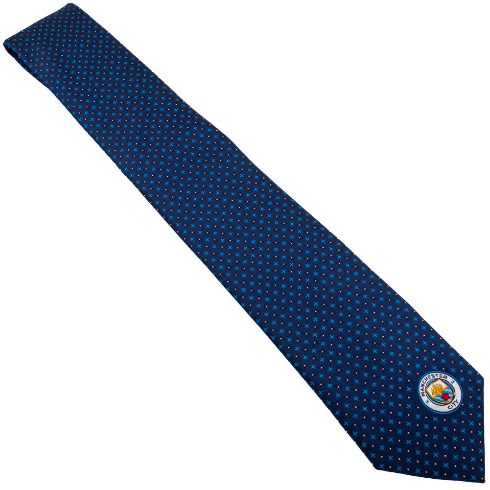 Manchester City FC Navy Blue Tie LKT Sport Football>Premier League>Manchester City FC Neckties