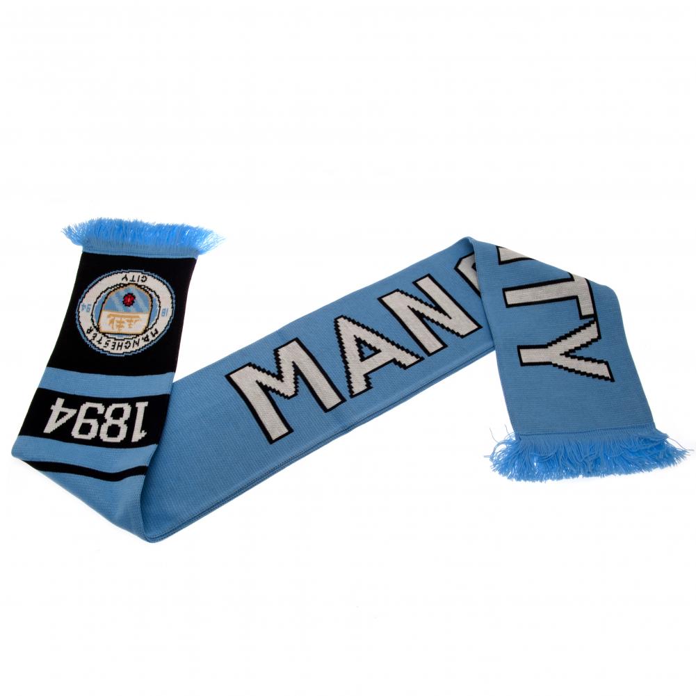 Manchester City FC Nero Scarf LKT Sport Football>Premier League>Manchester City FC Scarves