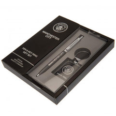 Manchester City FC Pen & Keyring Set LKT Sport Football>Premier League>Manchester City FC Pen & Pencil Sets