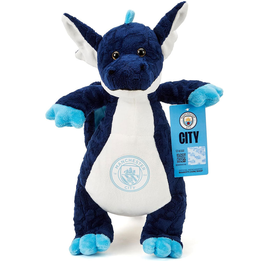 Manchester City FC Plush Dragon LKT Sport Football>Premier League>Manchester City FC Stuffed Animals