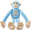 Manchester City FC Plush Hanging Monkey LKT Sport Soft to touch plush hanging monkey with a smiley faceSky blue monkey featuring the Man City crest on the front100% polyesterOfficial licensed productApprox 44cm x 15cm Stuffed Animals