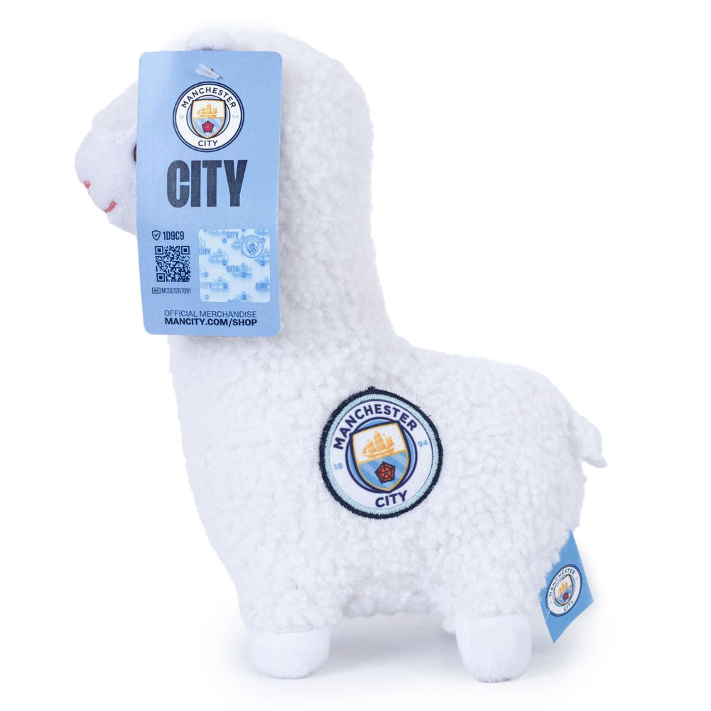 Manchester City FC Plush Llama LKT Sport Football>Premier League>Manchester City FC Stuffed Animals