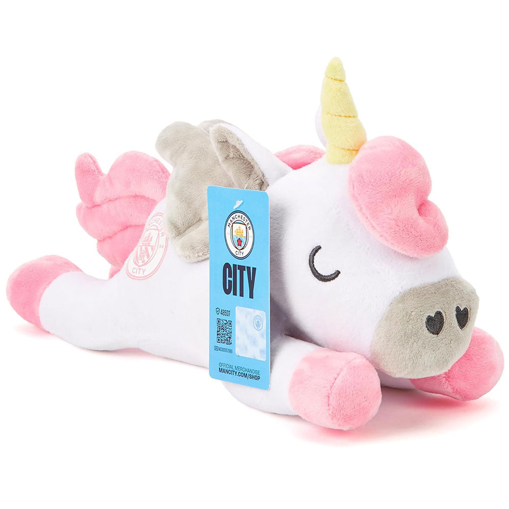 Manchester City FC Plush Unicorn LKT Sport Football>Premier League>Manchester City FC Stuffed Animals