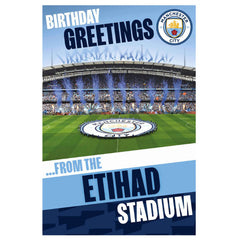 Manchester City FC Pop-Up Birthday Card LKT Sport Football>Premier League>Manchester City FC Greeting Cards