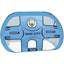 Manchester City FC Pop Up Target Goal LKT Sport Fantastic football training goal for the gardenFlip over to use as either a training target or goalComplete with a hand carry bag and ground pegsOfficial licensed productApprox 106cm x 75cm x 75cm Soccer Goa