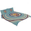 Manchester City FC Pulse Double Duvet Set LKT Sport Striking pulse design reversible duvet cover with a large club crest in the centre Pillowcases feature a large full colour club crest Multi crest design on the reverse 52% polyester 48% cotton machine wa