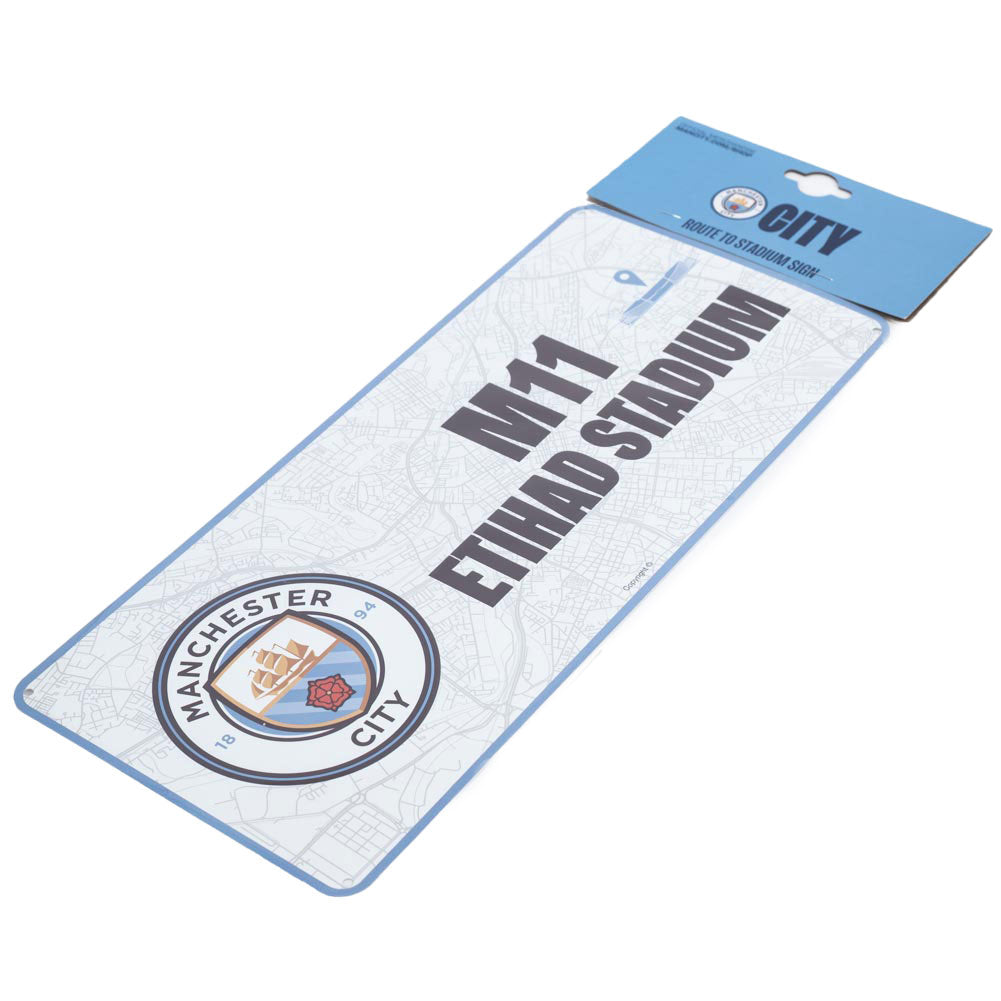 Manchester City FC Route To Sign LKT Sport Football>Premier League>Manchester City FC Novelty Signs