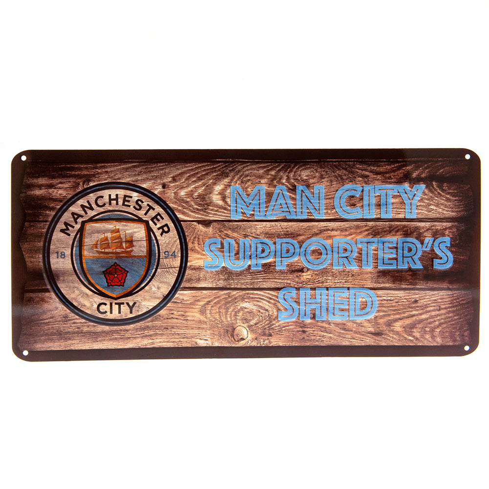 Manchester City FC Shed Sign LKT Sport Football>Premier League>Manchester City FC Novelty Signs