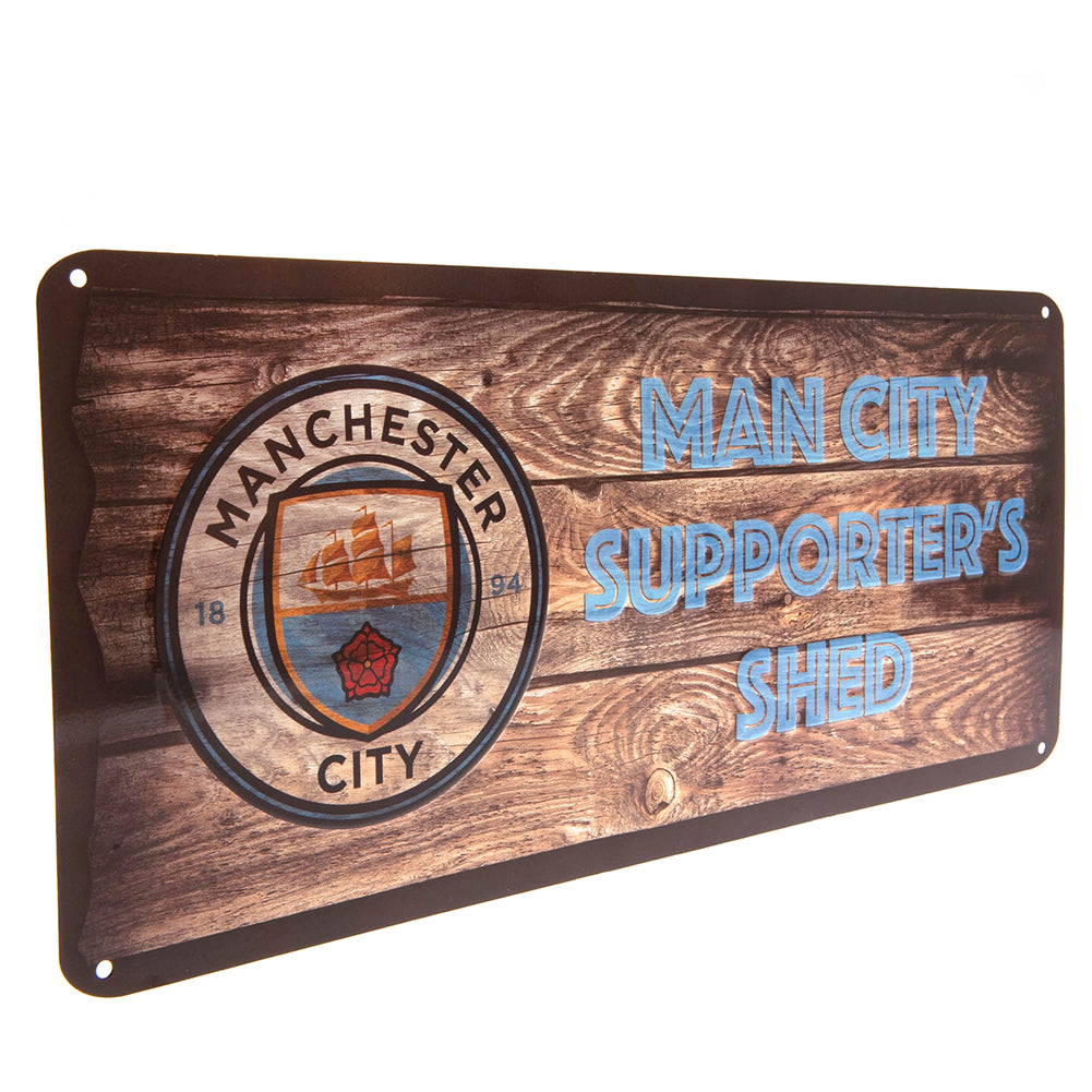 Manchester City FC Shed Sign LKT Sport Football>Premier League>Manchester City FC Novelty Signs