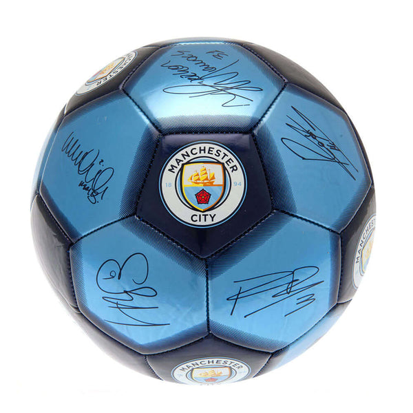 Manchester City FC Sig 26 Skill Ball LKT Sport High spec 26 panel footballStriking Man City FC branding featuring the Man City crest plus official player signature printsSkill practice ball suitable for all agesOfficial licensed productSize 1 footballAppr