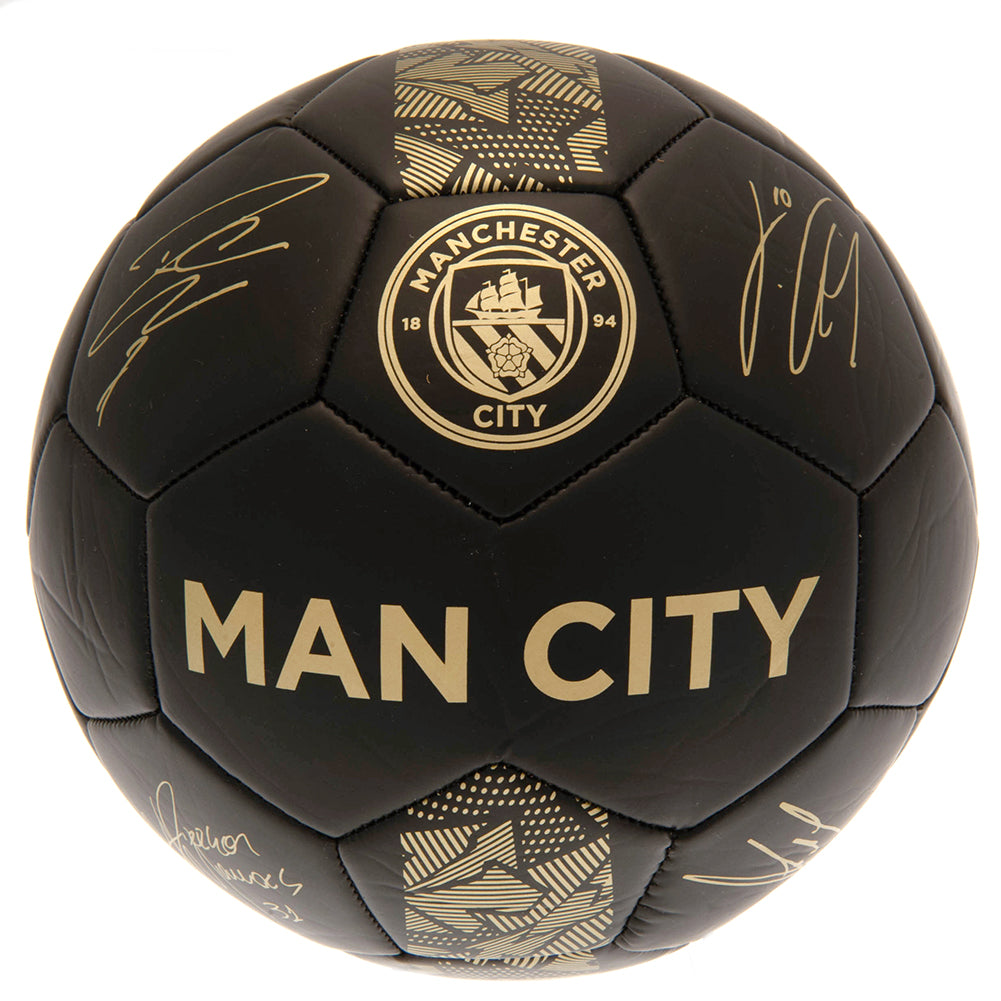 Manchester City FC Sig Gold Phantom Football LKT Sport Football>Premier League>Manchester City FC Soccer Balls