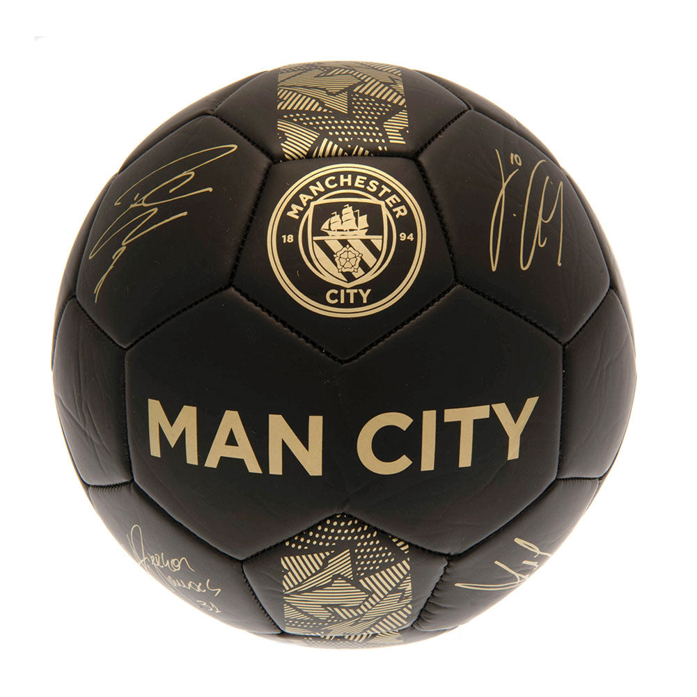 Manchester City FC Sig Gold Phantom Skill Ball LKT Sport Football>Premier League>Manchester City FC Soccer Balls