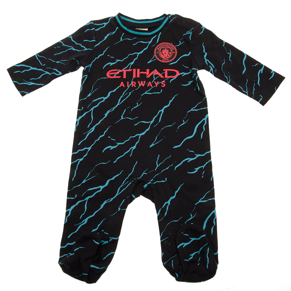 Manchester City FC Sleepsuit 0/3 mths LT LKT Sport Football>Premier League>Manchester City FC Baby & Children's Sleepwear