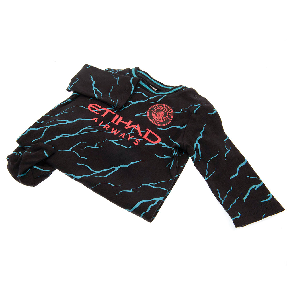 Manchester City FC Sleepsuit 6/9 mths LT LKT Sport Football>Premier League>Manchester City FC Baby & Children's Sleepwear