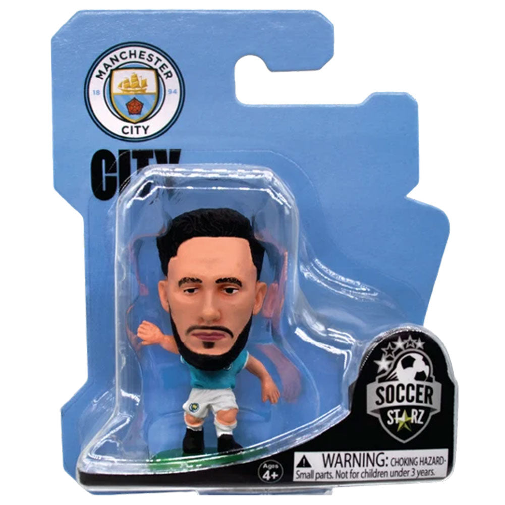 Manchester City FC SoccerStarz Cherki LKT Sport Rayanj Cherki Soccerstarz collectable figureFeatures classic Man City home kitStands 5cm tall on a green baseOfficial licensed productApprox 5cm x 2.5cm x 2.5cm Figurines