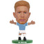 Manchester City FC SoccerStarz De Bruyne LKT Sport Kevin De Bruyne Soccerstarz collectable figureFeatures classic Man City home kitStands 5cm tall on a green baseOfficial licensed productApprox 5cm x 2.5cm x 2.5cm Action Figures