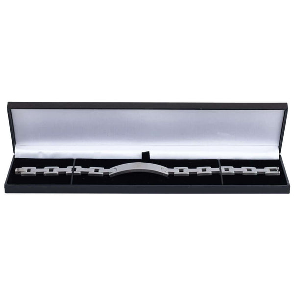 Manchester City FC Stainless Steel Bracelet LKT Sport Classic design stainless steel link braceletFeaturing a club crest engraved plateOfficial licensed productApprox 22cm x 1cm Bracelets