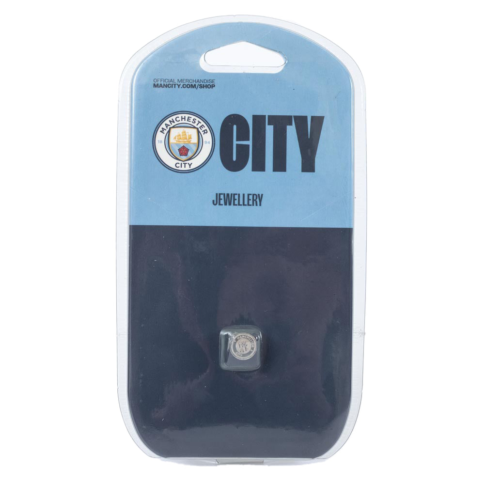 Manchester City FC Stainless Steel Stud Earring LKT Sport Football>Premier League>Manchester City FC Earrings