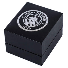 Manchester City FC Sterling Silver Stud Earring LKT Sport Football>Premier League>Manchester City FC