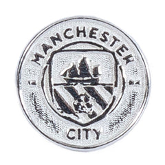 Manchester City FC Sterling Silver Stud Earring LKT Sport Football>Premier League>Manchester City FC