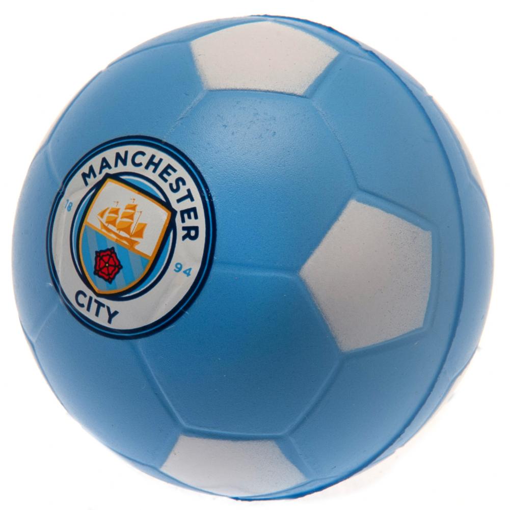Manchester City FC Stress Ball LKT Sport Football>Premier League>Manchester City FC Soccer Balls