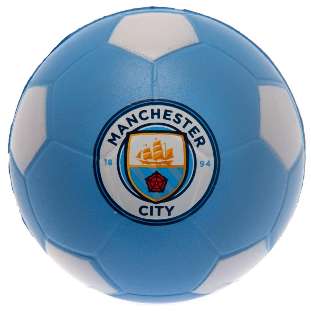 Manchester City FC Stress Ball LKT Sport Football>Premier League>Manchester City FC Soccer Balls