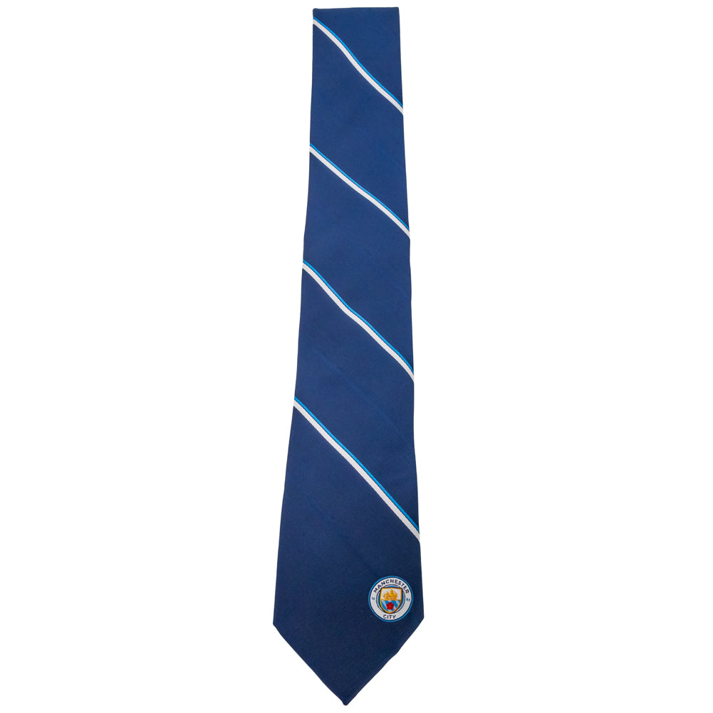 Manchester City FC Stripe Tie LKT Sport Football>Premier League>Manchester City FC Neckties