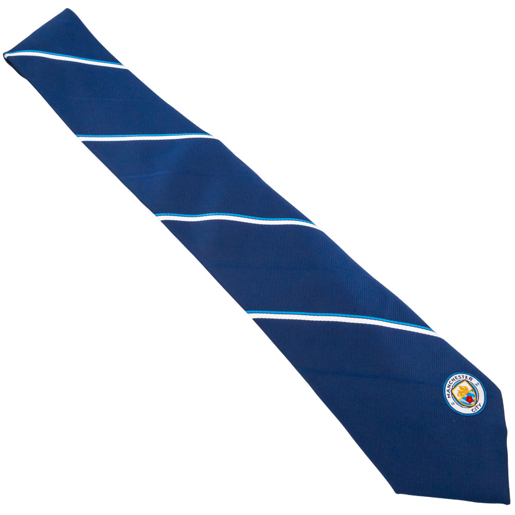 Manchester City FC Stripe Tie LKT Sport Football>Premier League>Manchester City FC Neckties