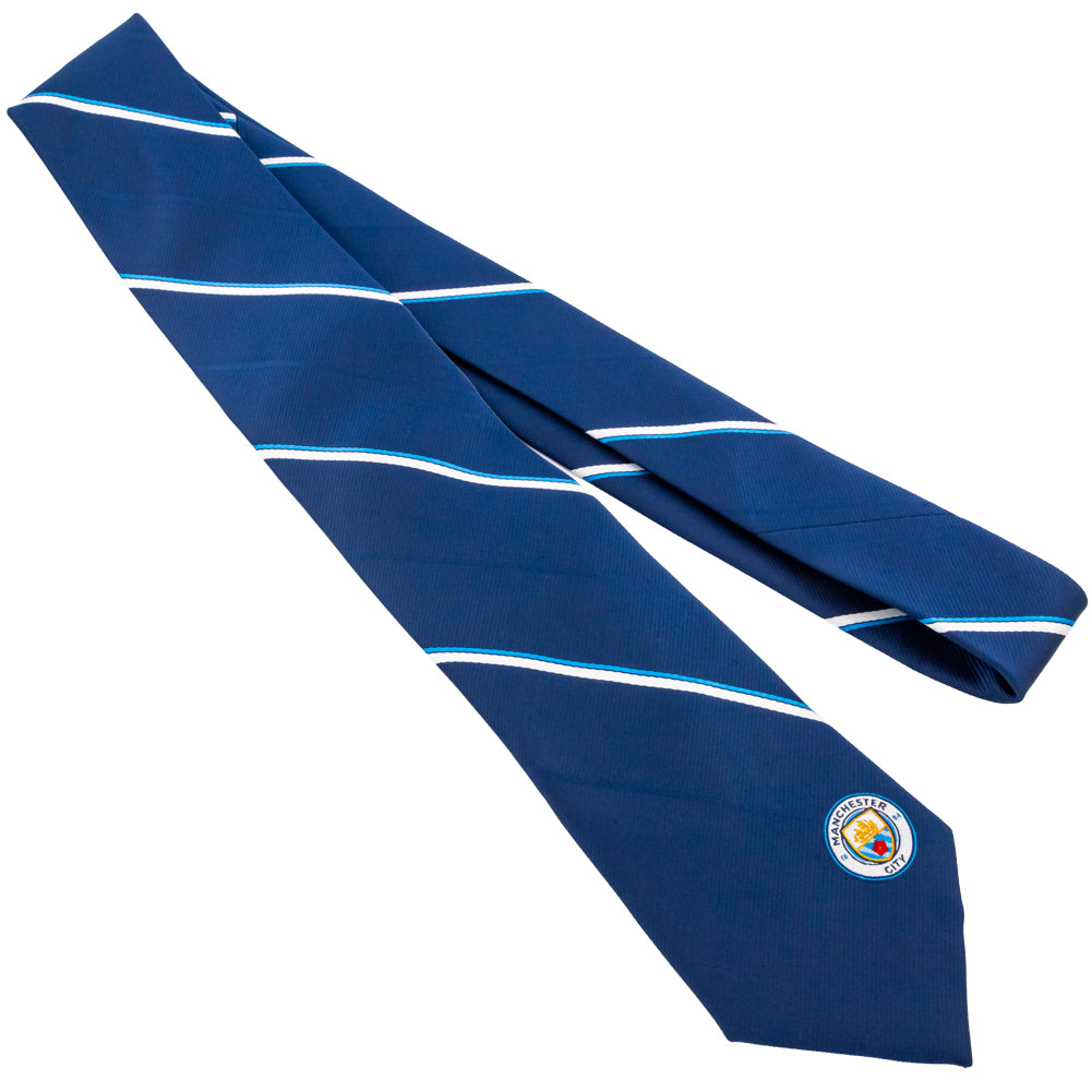 Manchester City FC Stripe Tie LKT Sport Football>Premier League>Manchester City FC Neckties