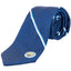 Manchester City FC Stripe Tie LKT Sport Navy blue and white striped tie featuring a small City crest to the bottomIncludes an embroidered crest on the reverse100% polyesterOfficial licensed productApprox 148cm x 8cm Neckties