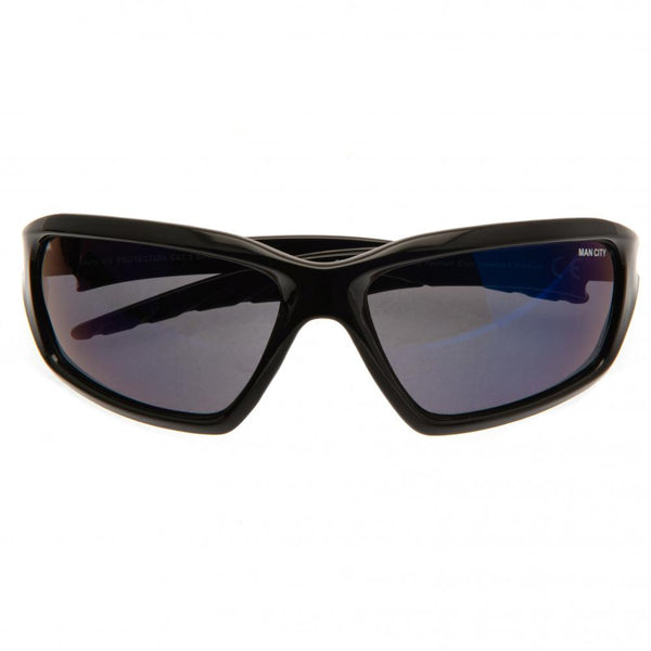 Manchester City FC Sunglasses Adult Sports Wrap LKT Sport Black adults wrap style sunglassesComes with a black cloth bag with the club crestOfficial licensed productAdultOne size fits all Sunglasses