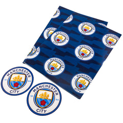 Manchester City FC Text Gift Wrap LKT Sport Football>Premier League>Manchester City FC Gift Wrapping