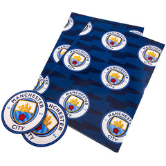Manchester City FC Text Gift Wrap LKT Sport Football>Premier League>Manchester City FC Gift Wrapping