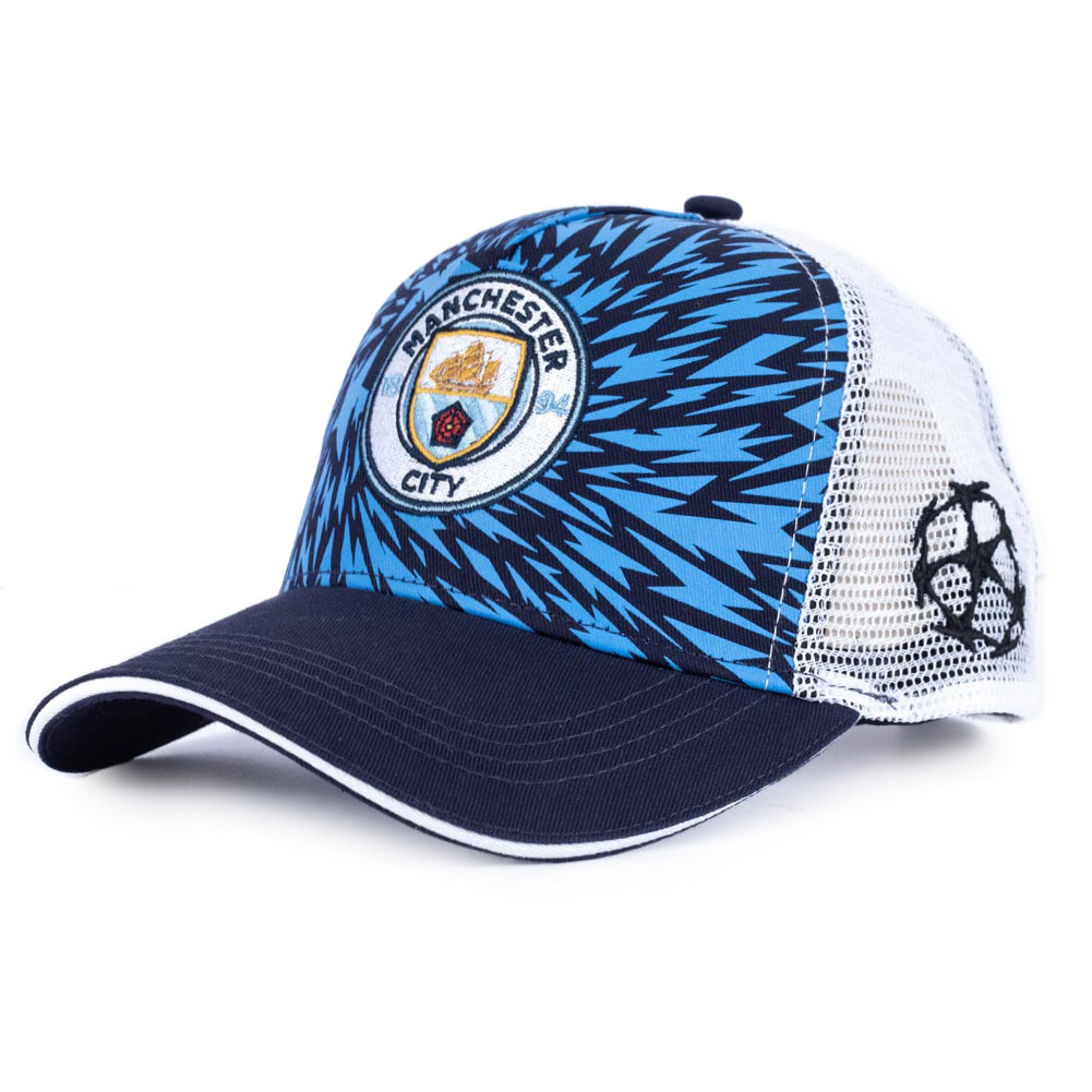 Manchester City FC UCL Trucker Cap LKT Sport Football>Premier League>Manchester City FC|Football>European Leagues>UEFA Champions League Trucker Hats