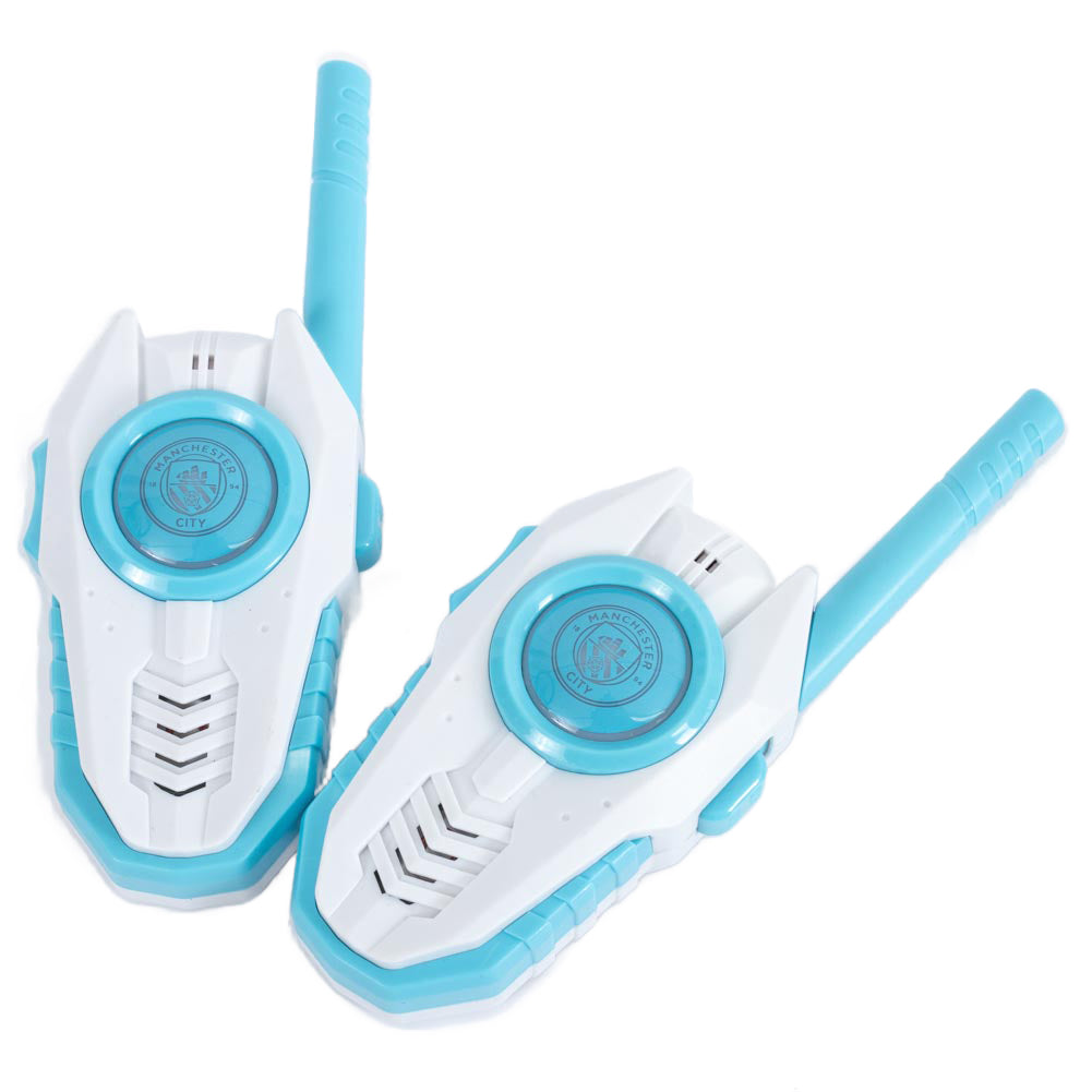 Manchester City FC Walkie Talkie Set LKT Sport Football>Premier League>Manchester City FC Handheld Two-Way Radios