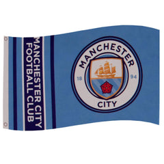Manchester City FC Wordmark Flag LKT Sport Football>Premier League>Manchester City FC Flags