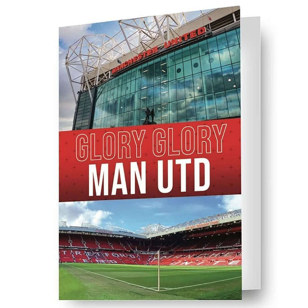 Manchester United FC 3D Lenticular Birthday Card LKT Sport Football>Premier League>Manchester United FC Greeting Cards
