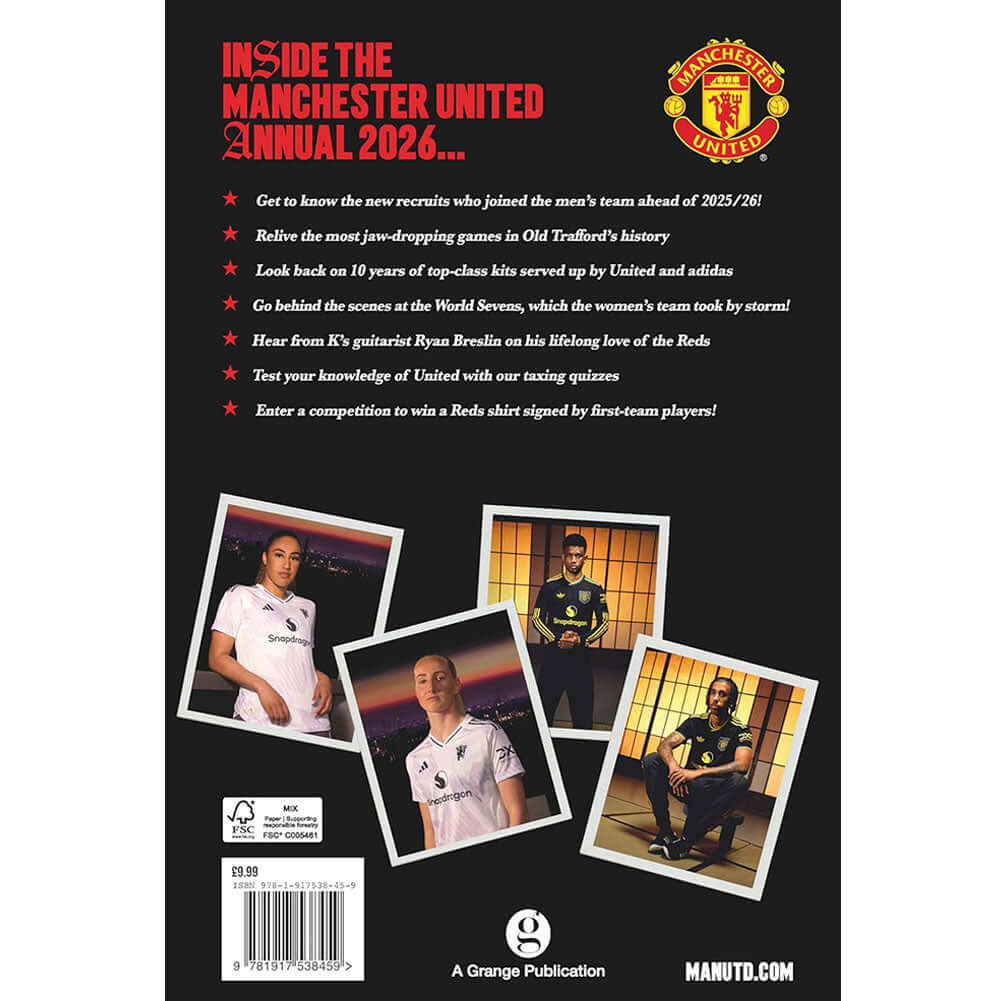 Manchester United FC Annual 2026 LKT Sport Football>Premier League>Manchester United FC Print Books