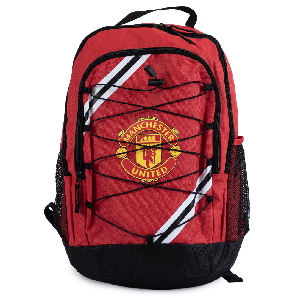 Manchester United FC Core Stripe Backpack LKT Sport Football>Premier League>Manchester United FC School Backpacks