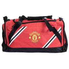 Manchester United FC Core Stripe Holdall LKT Sport Football>Premier League>Manchester United FC