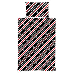 Manchester United FC Core Stripe Single Duvet Set LKT Sport Football>Premier League>Manchester United FC Duvet Covers